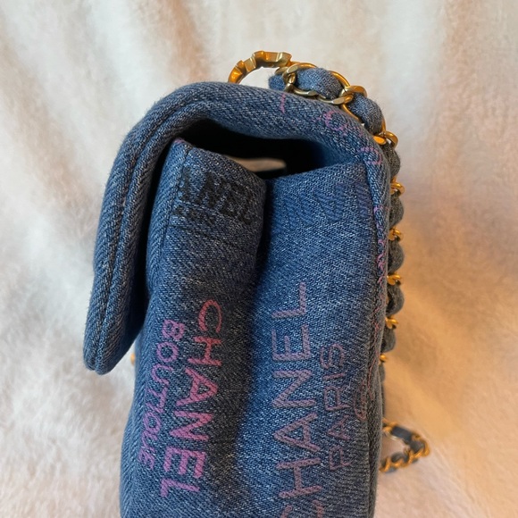 Chanel Denim Mood Mini Flap Bag - Picture 8 of 11